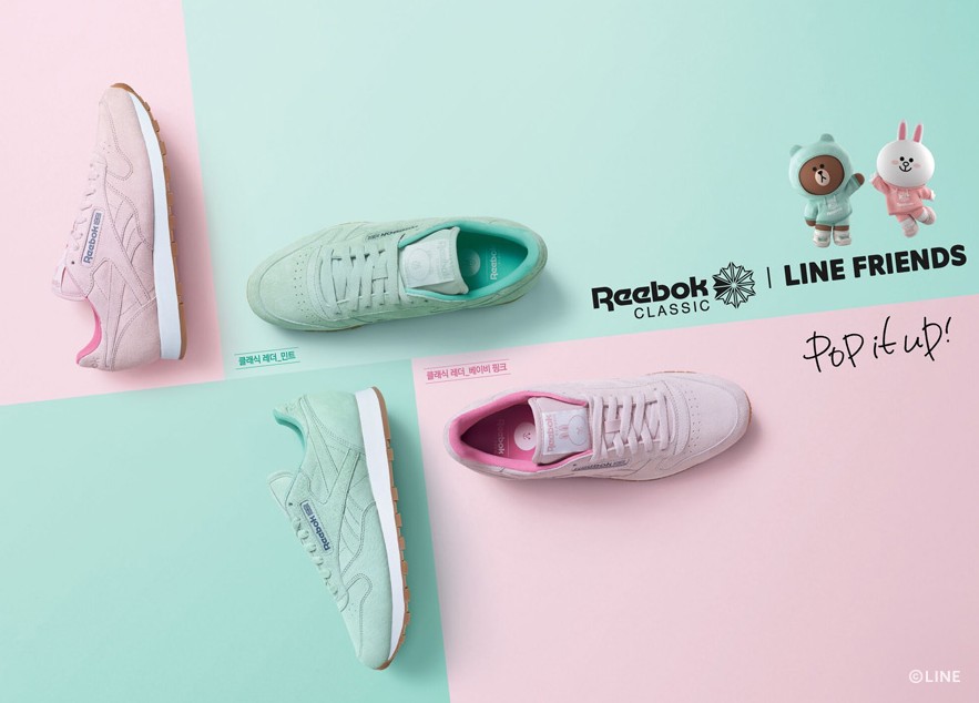 reebok line friends